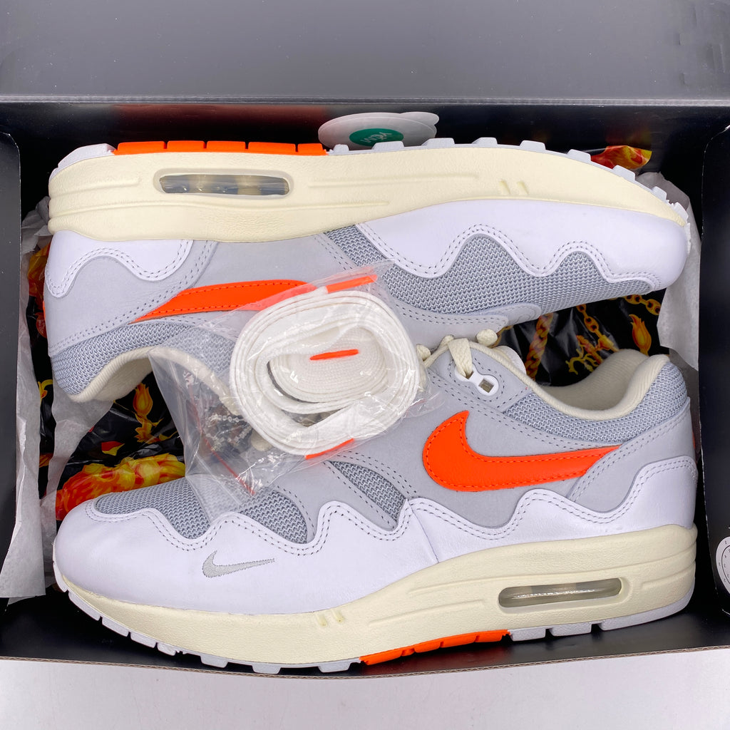 Nike Air Max 1 / Patta "Waves White Hyper Crimson" 2026 New Size 8.5