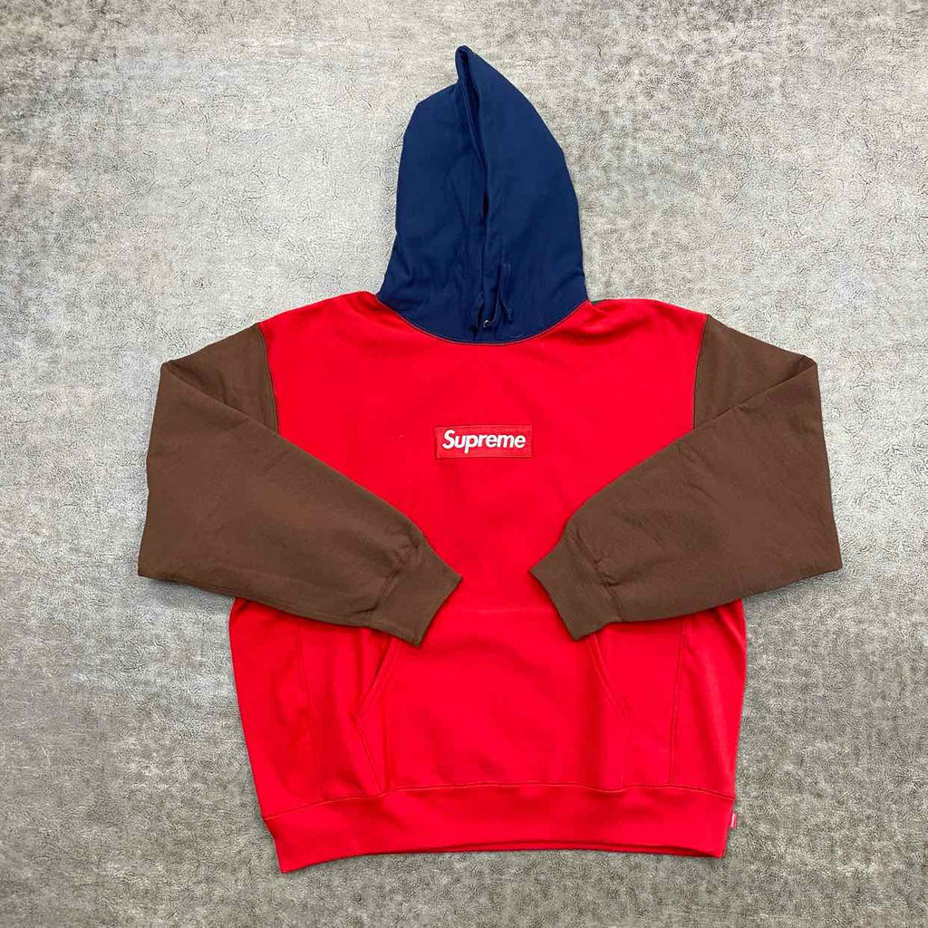 Supreme Hoodie "MULTICOLOR" Red New Size XL