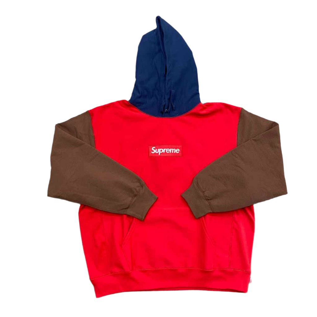 Supreme Hoodie "MULTICOLOR" Red New Size XL