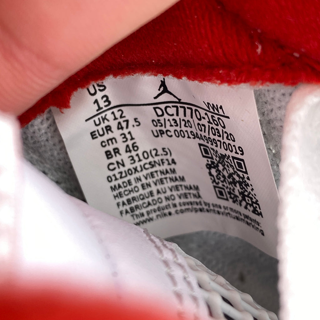 Air Jordan 4 Retro "Fire Red" 2020 New Size 13