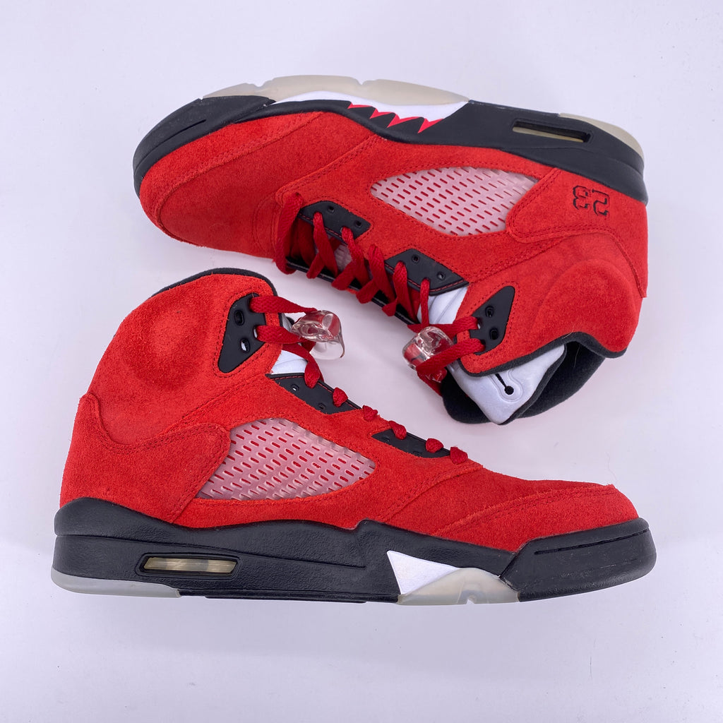 Air Jordan 5 Retro "Raging Bull Red Suede" 2021 Used Size 10