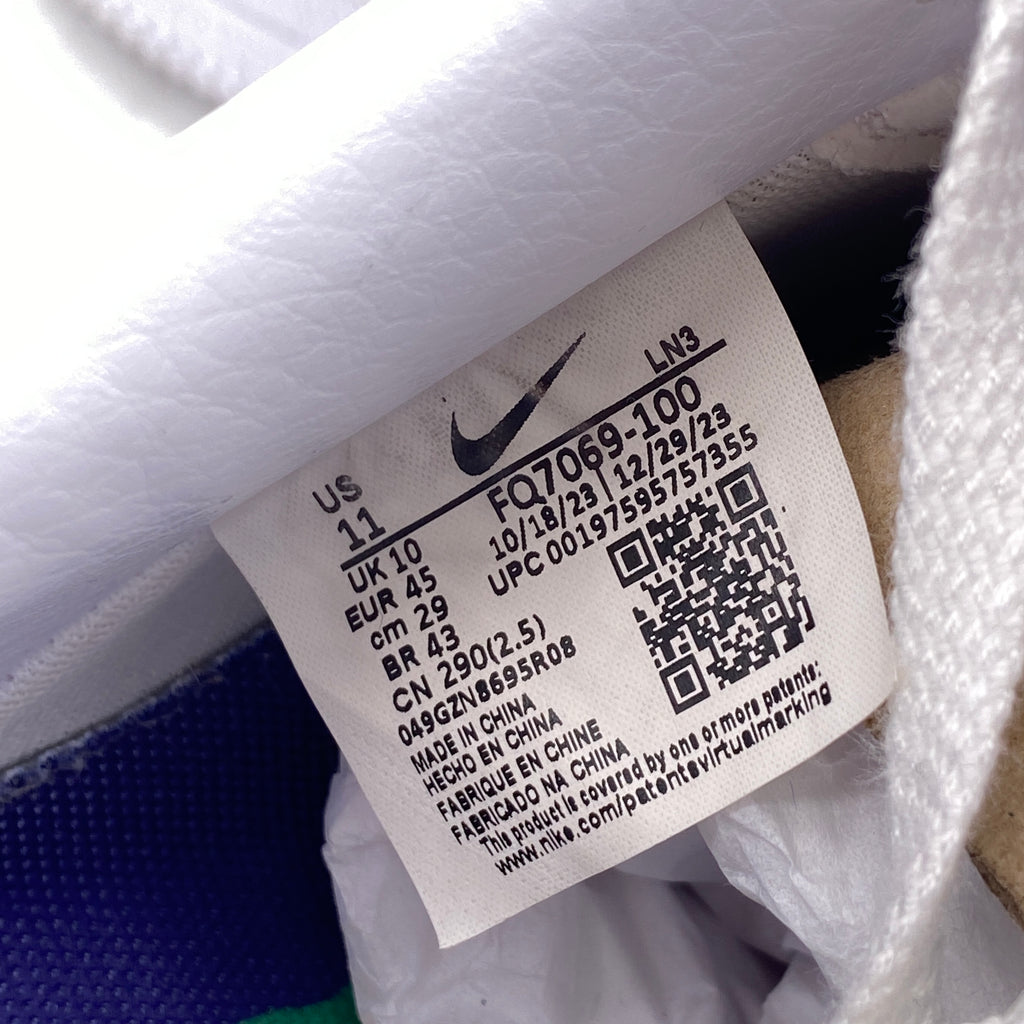 Nike Air Force 1 Low "Cpfm White" 2024 Used Size 11