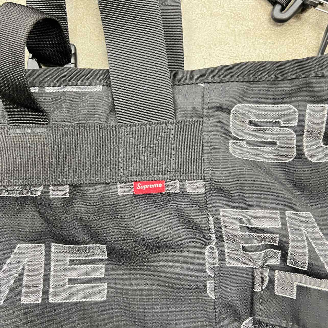 Supreme Tote Bag &quot;UTILITY&quot; Used Black Size OS