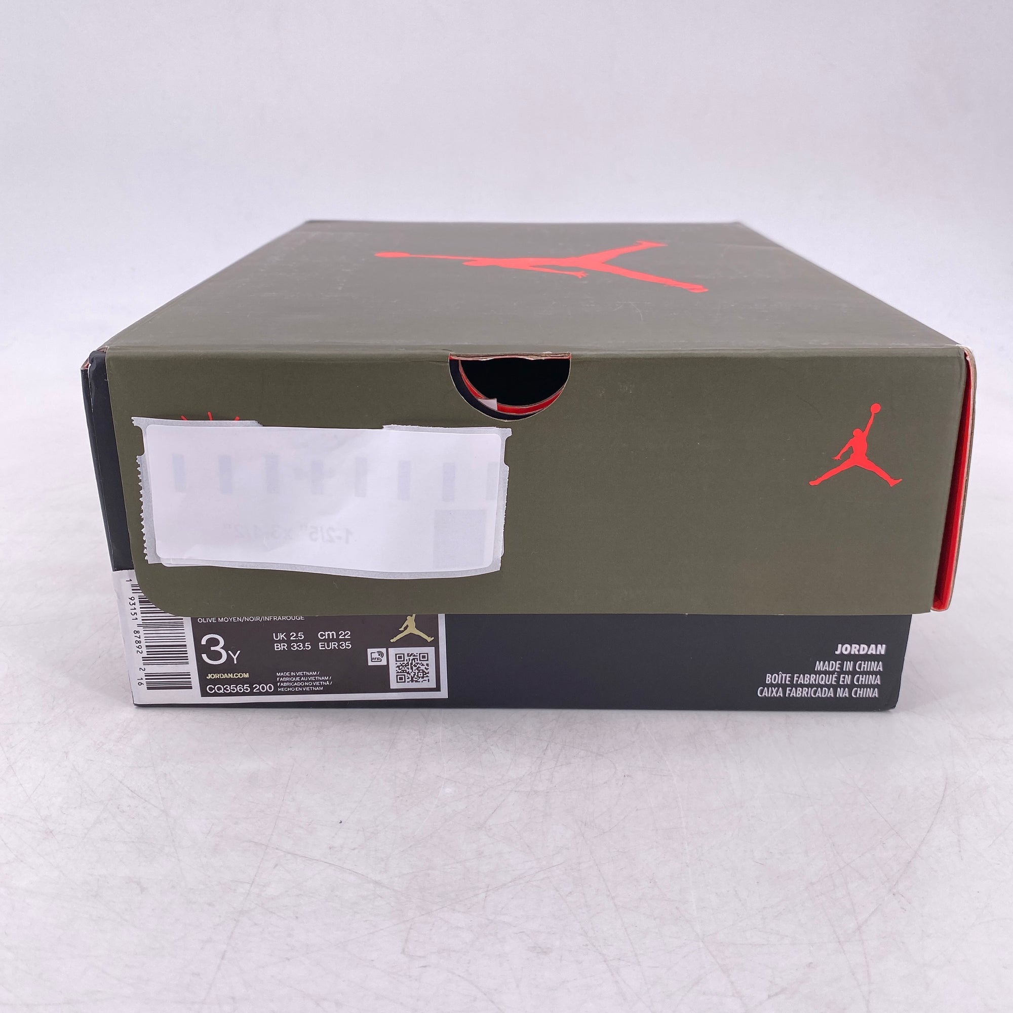 Air Jordan (PS) 6 Retro &quot;Travis Scott&quot; 2019 New Size 3Y