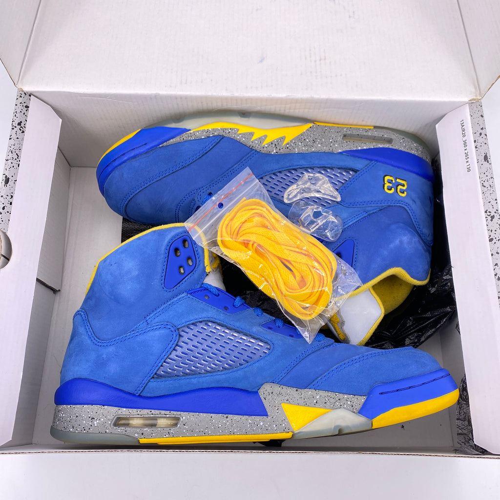 Air Jordan 5 Retro "Laney Varsity Royal" 2019 Used Size 10.5