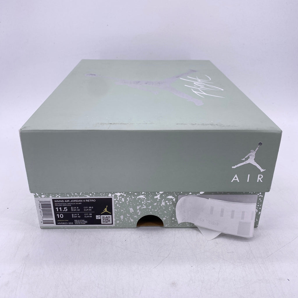 Air Jordan (W) 4 Retro "Seafoam Sail" 2025 New Size 11.5W