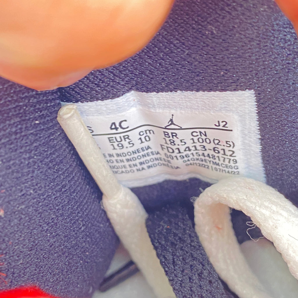 Air Jordan (TD) 1 Retro High OG "Lost And Found" 2022 New Size 4c
