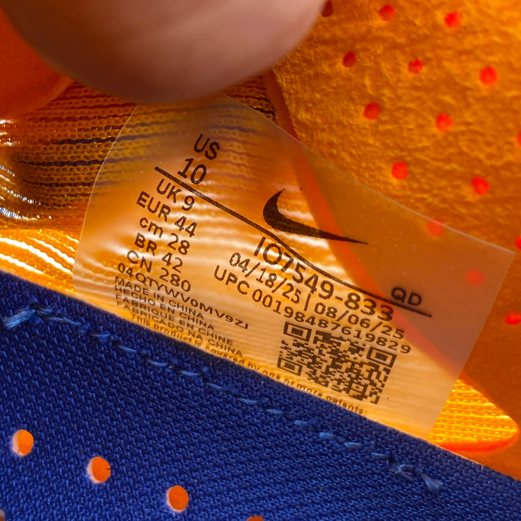 Nike ZOOMX VAPORFLY NEXT% 4 "Orange Peel Royal" 2025 New Size 10