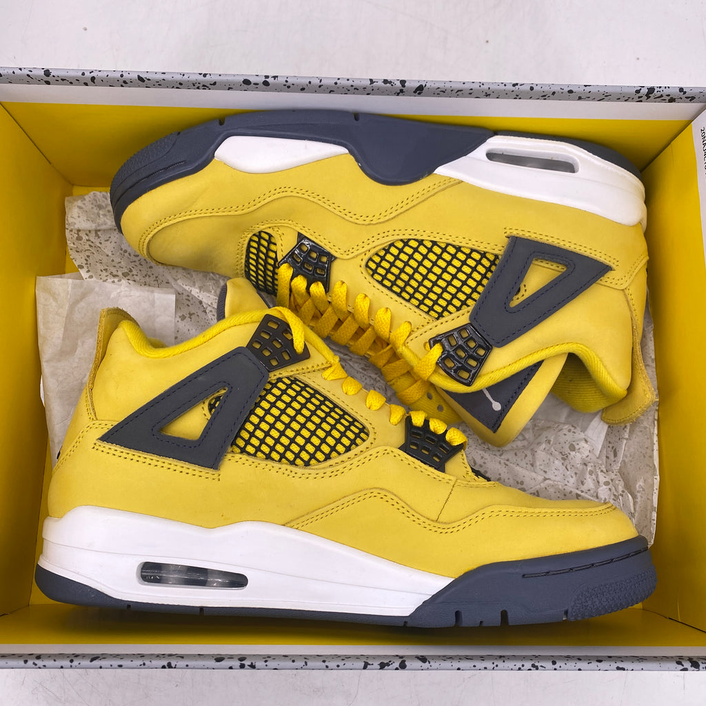 Air Jordan 4 Retro "Lightning" 2021 Used Size 8
