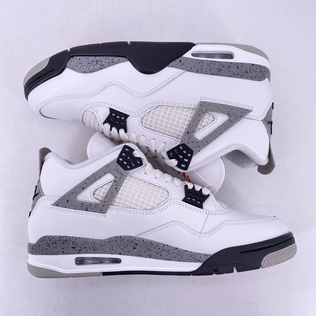 Air Jordan 4 Retro "White Cement" 2025 New Size 10.5