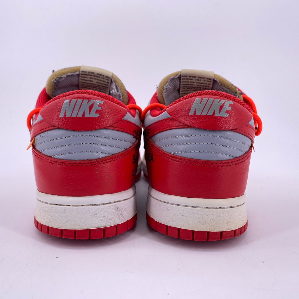 Nike Dunk Low / OW "University Red" 2019 Used Size 11