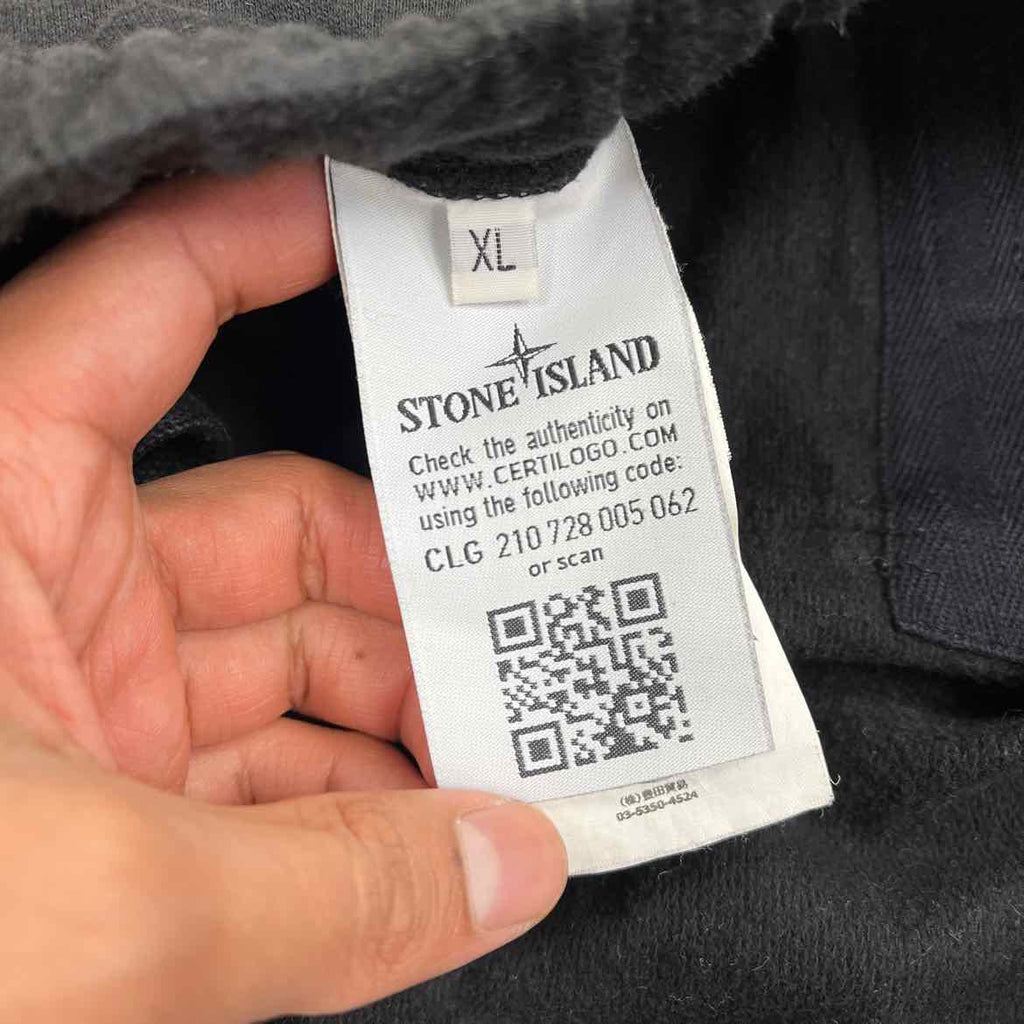 Stone Island Sweatpants Black Used Size XL