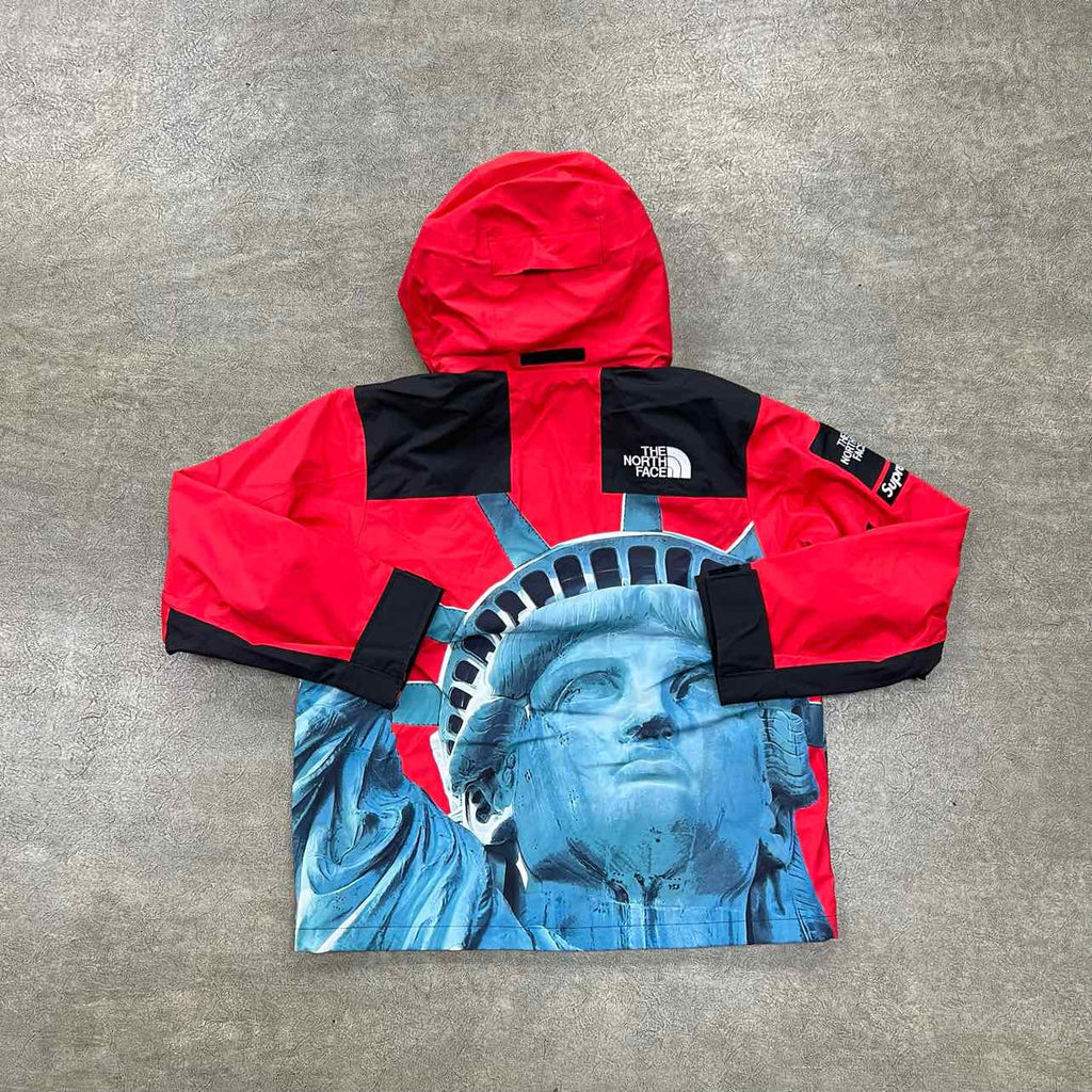 Supreme Jacket "STATUE OF LIBERTY" Red New Size S