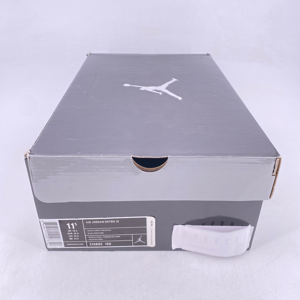 Air Jordan 10 Retro "Chicago Bulls" 2012 New Size 11.5