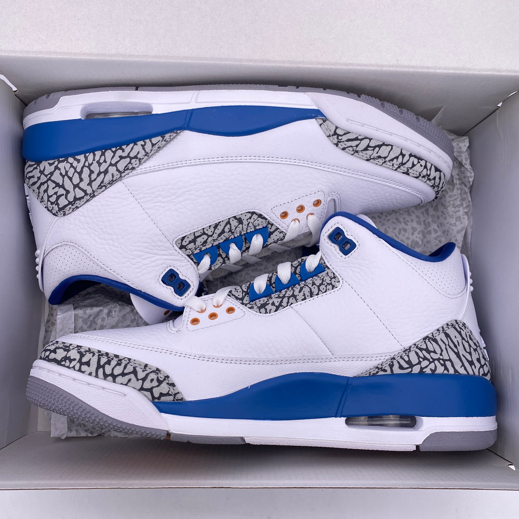 Air Jordan 3 Retro "Wizards" 2023 New Size 10
