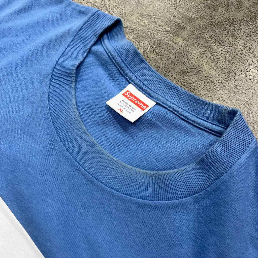 Supreme T-Shirt "ANNA NICOLE SMITH" Royal Blue Used Size XL