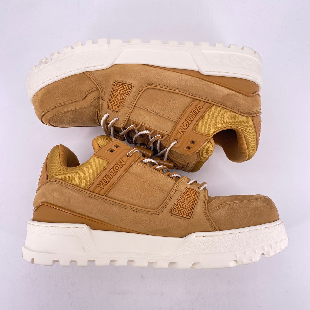 Louis Vuitton Trainer Maxi "Beige Nubuck"  Used Size 8LV