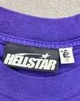 Hellstar T-Shirt "GOGGLES" Purple New Size XL