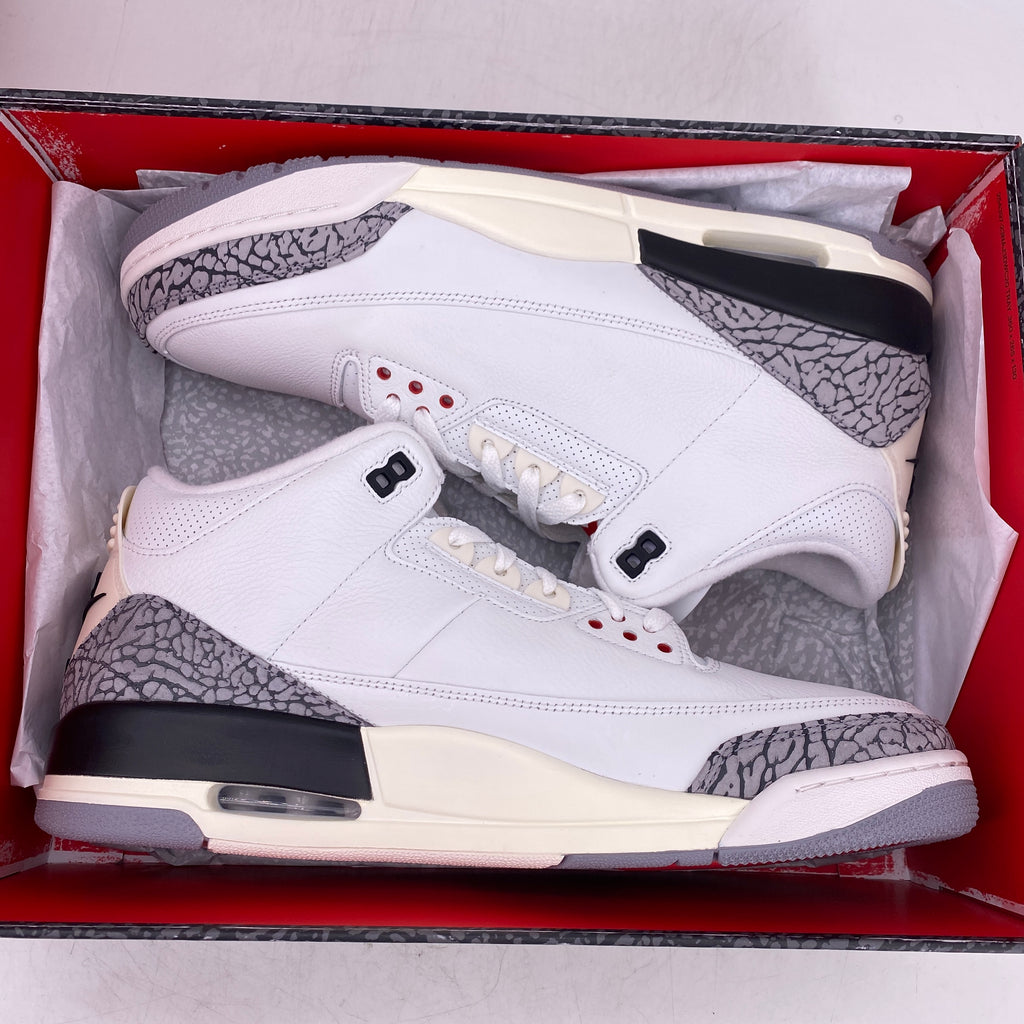 Air Jordan 3 Retro "White Cement" 2023 New Size 14