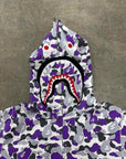 Bape Zip Up "SEPERATED" Purple New Size L