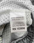 Eric Emanuel Mesh Shorts "SNAKESKIN" Grey New Size L
