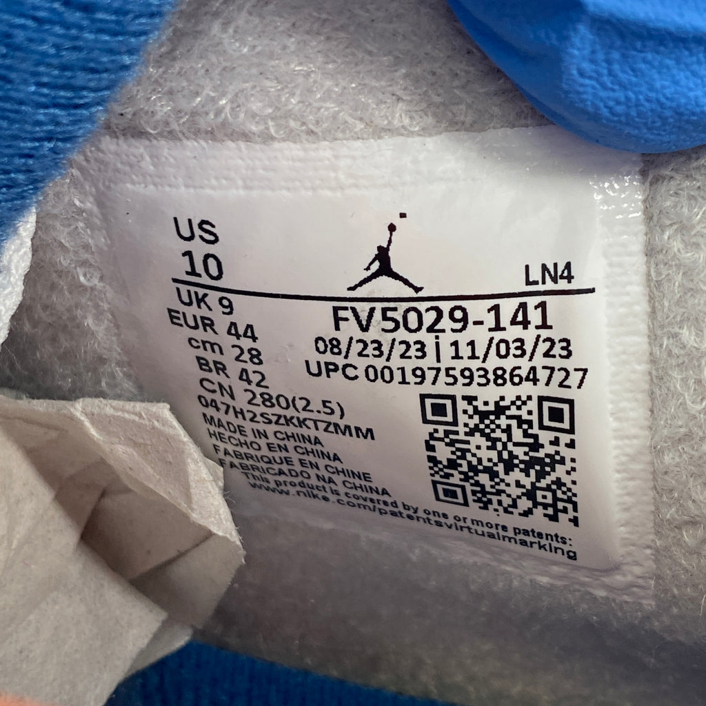 Air Jordan 4 Retro "Military Blue" 2024 New Size 10