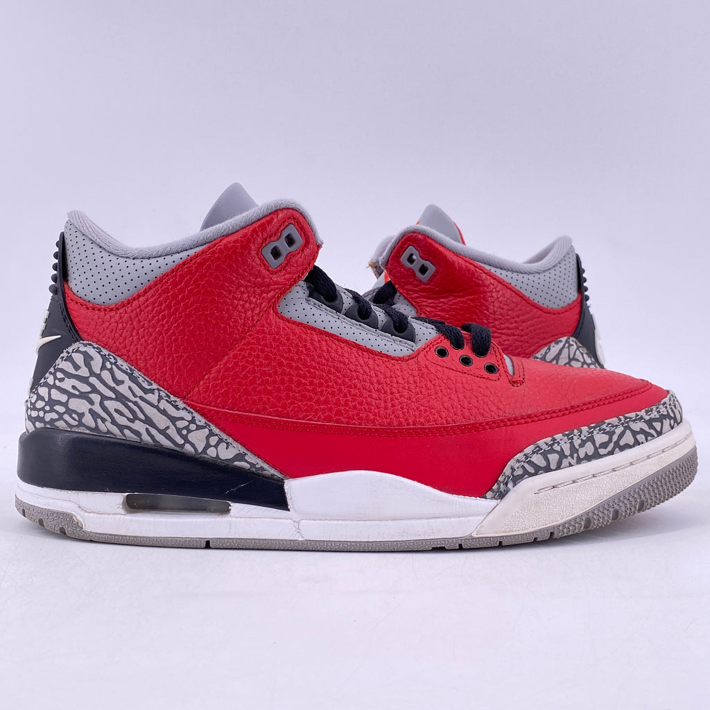 Air Jordan 3 Retro "Unite Fire Red" 2020 Used Size 8.5