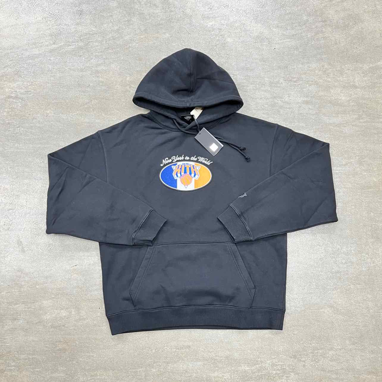Kith Hoodie &quot;KNICKS&quot; Black New Size L