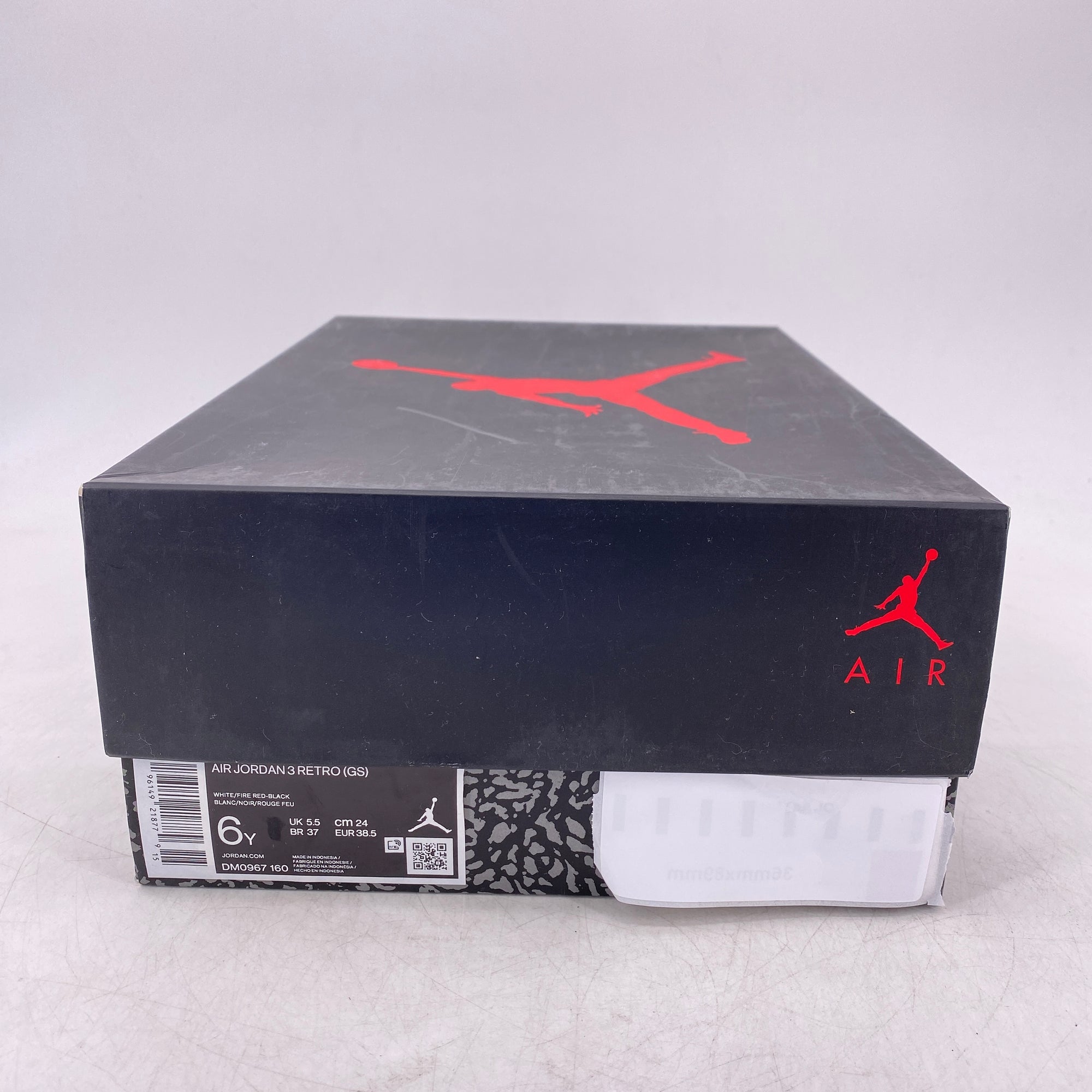 Air Jordan (GS) 3 Retro &quot;Fire Red&quot; 2022 New Size 6Y