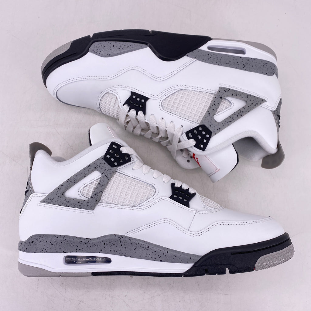 Air Jordan 4 Retro "White Cement" 2025 New Size 11