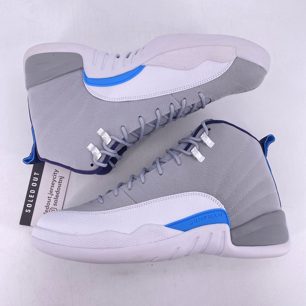 Air Jordan 12 Retro "Grey University Blue" 2016 New Size 10