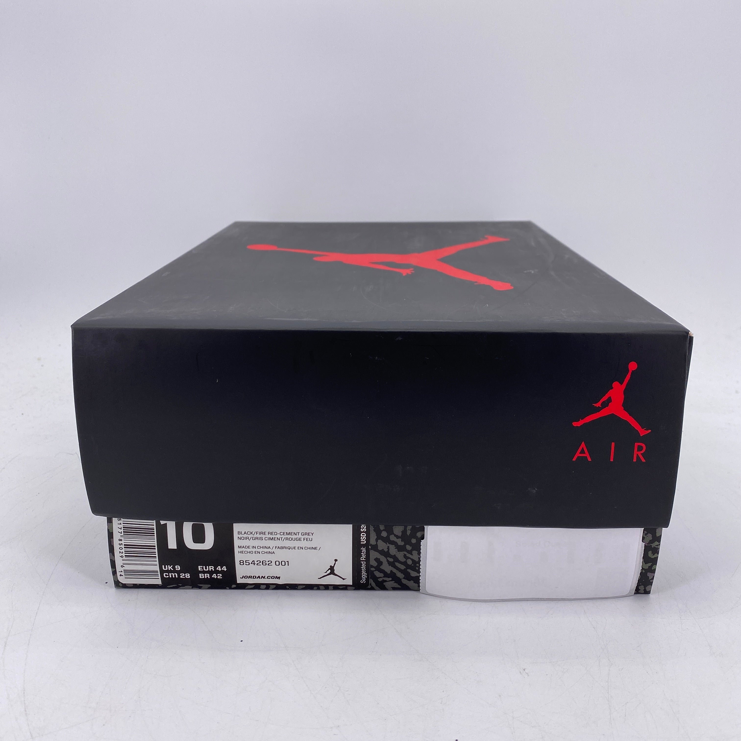 Air Jordan 3 Retro &quot;Black Cement&quot; 2018 Used Size 10