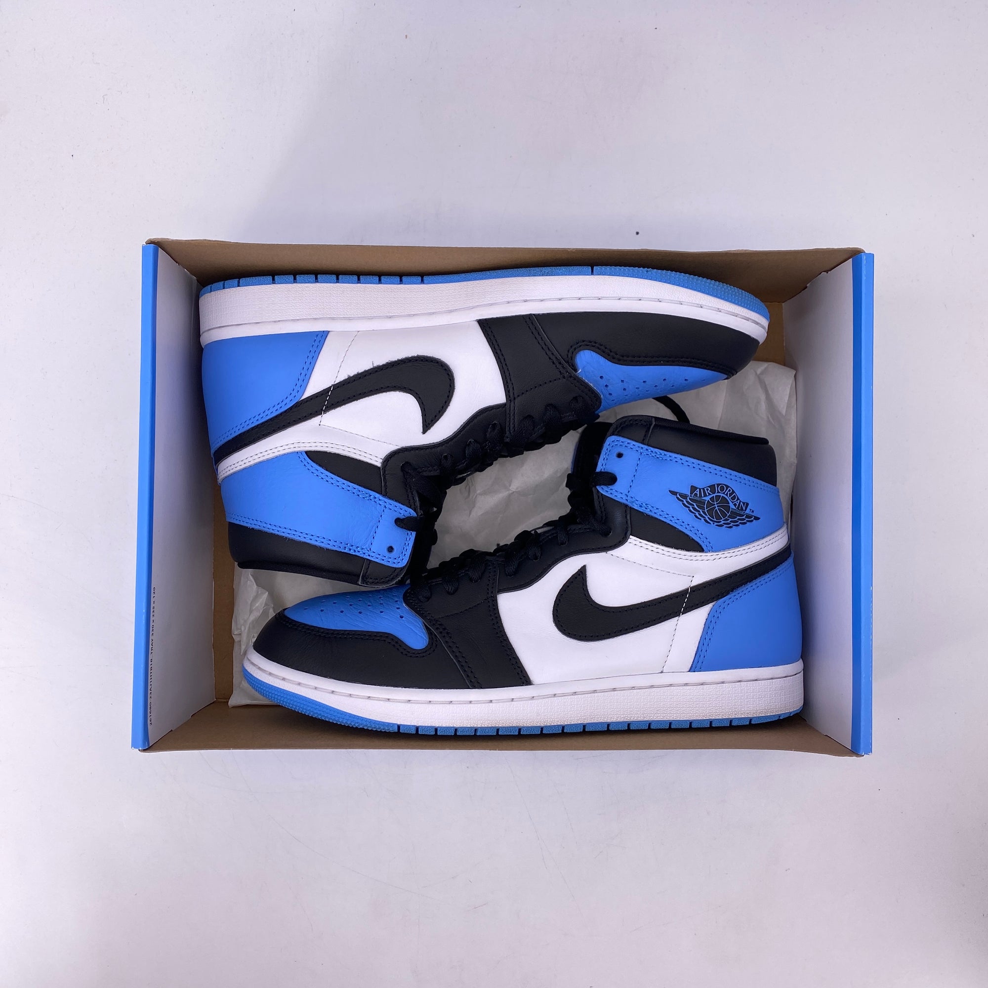 Air Jordan 1 Retro High OG &quot;Unc Toe&quot; 2023 Used Size 10