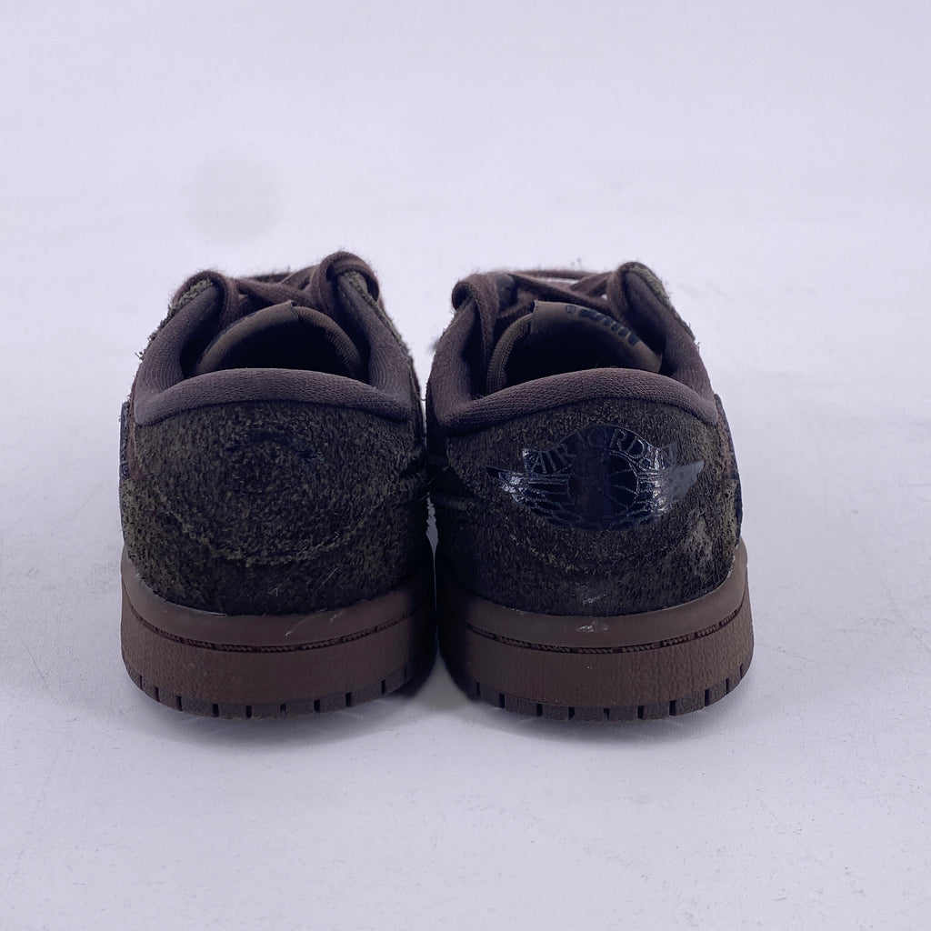 Air Jordan (TD) 1 Retro Low OG SP "Velvet Brown" 2024 Used Size 9c