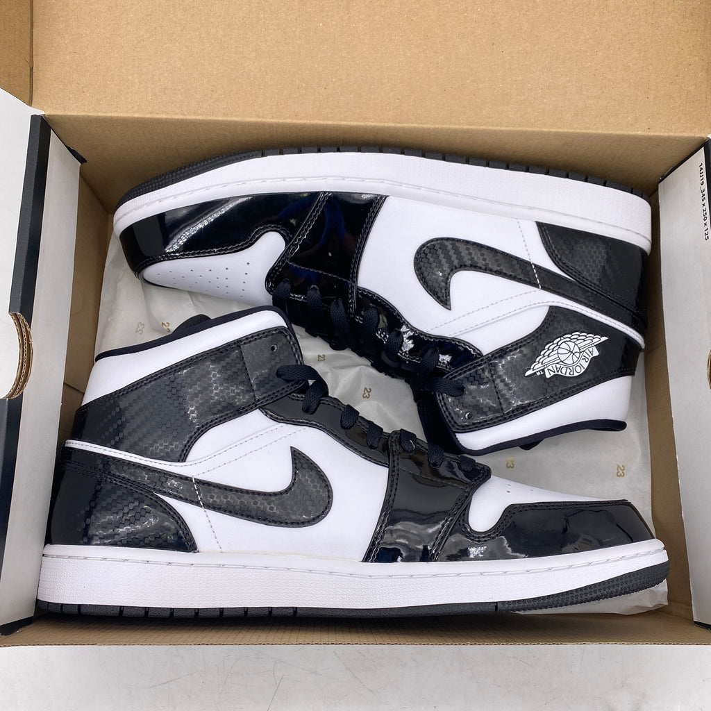 Air Jordan 1 Mid "Carbon Fiber" 2021 New Size 13
