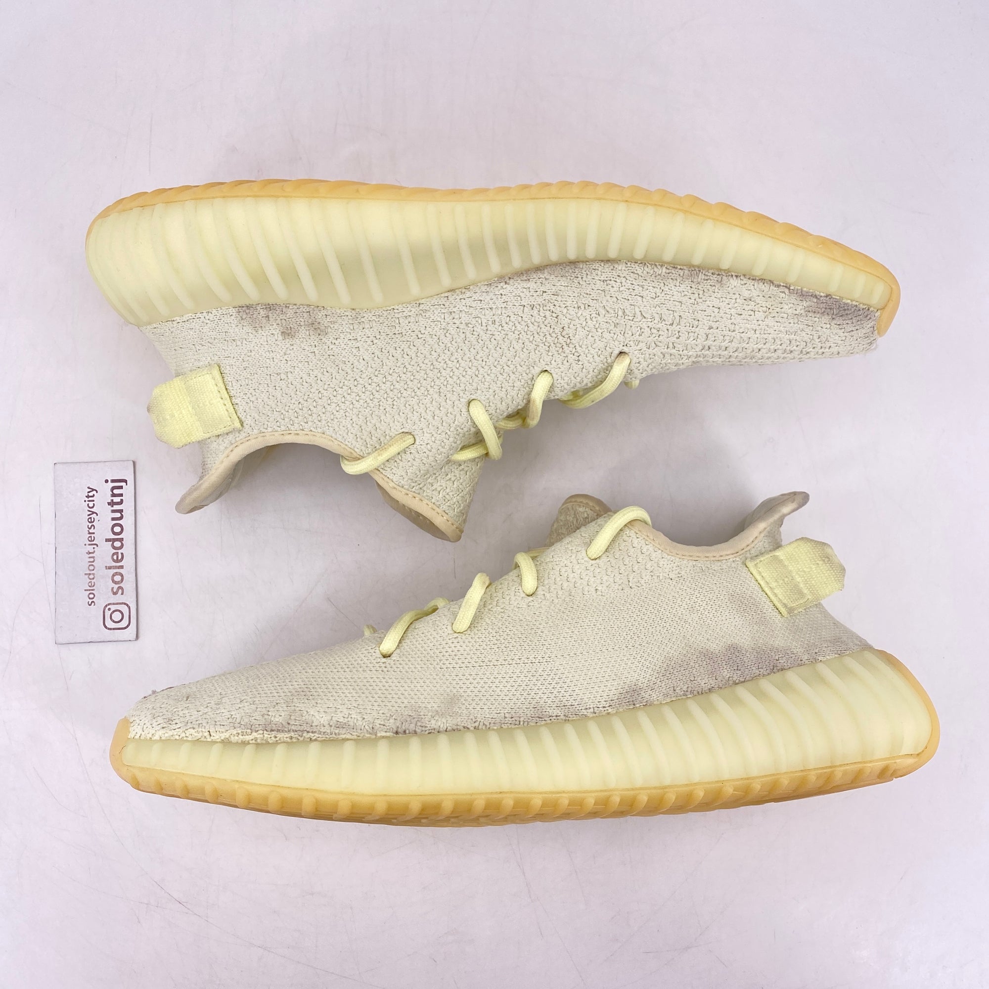 Yeezy 350 v2 &quot;Butter&quot; 2018 Used Size 8.5