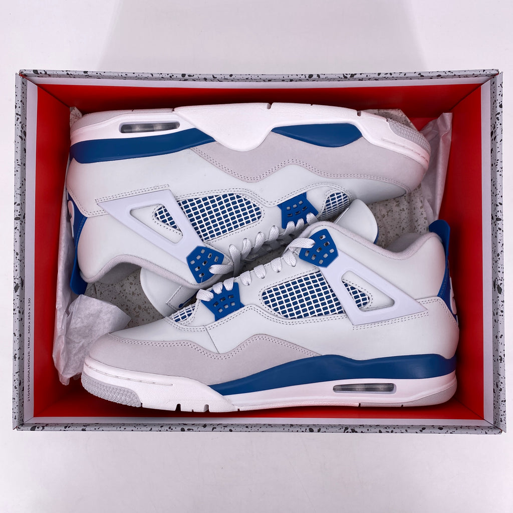 Air Jordan 4 Retro "Military Blue" 2024 New Size 13