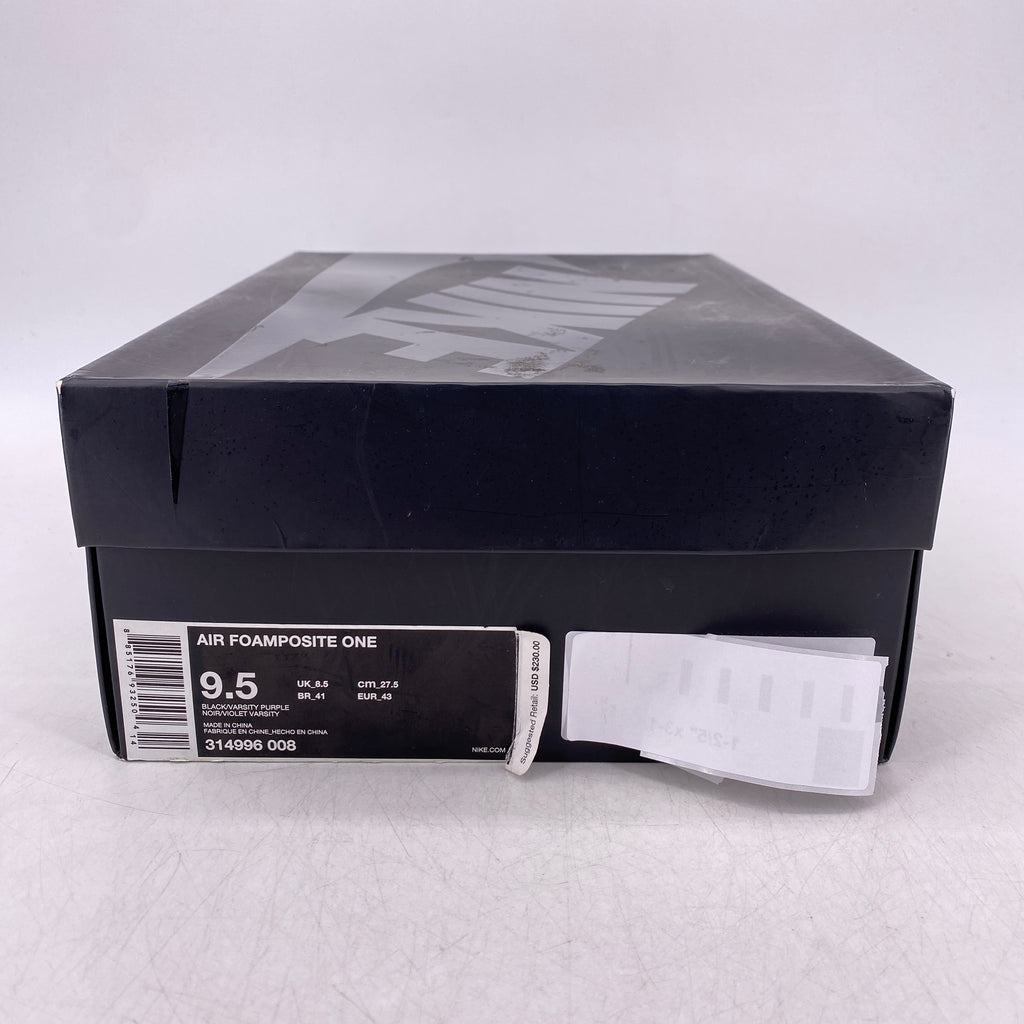 Nike Air Foamposite One "Eggplant" 2017 Used Size 9.5