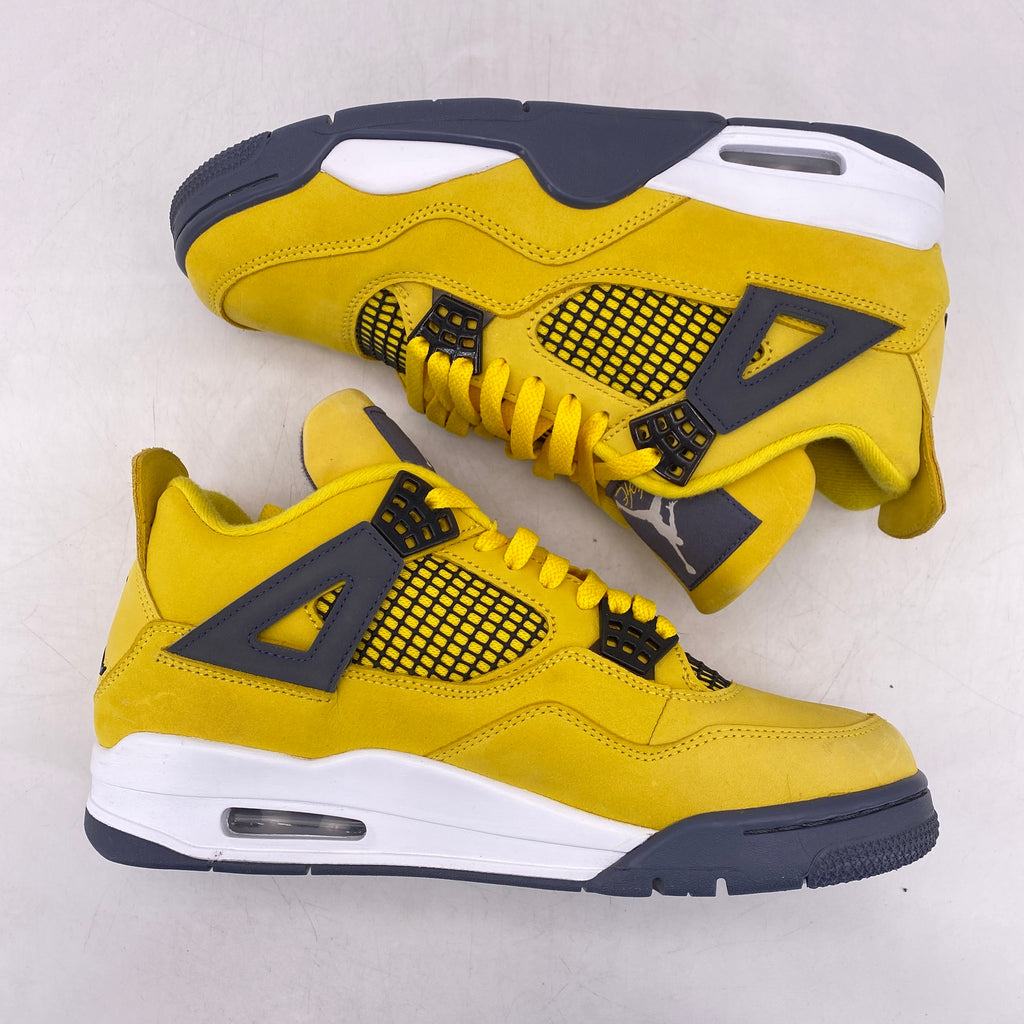 Air Jordan 4 Retro "Lightning" 2021 Used Size 9