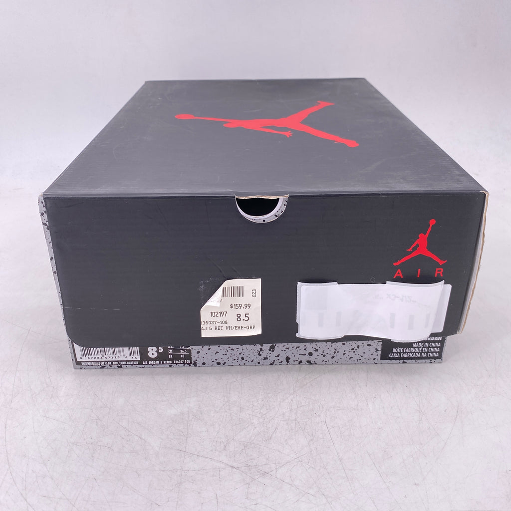 Air Jordan 5 Retro "Grape" 2013 New Size 8.5