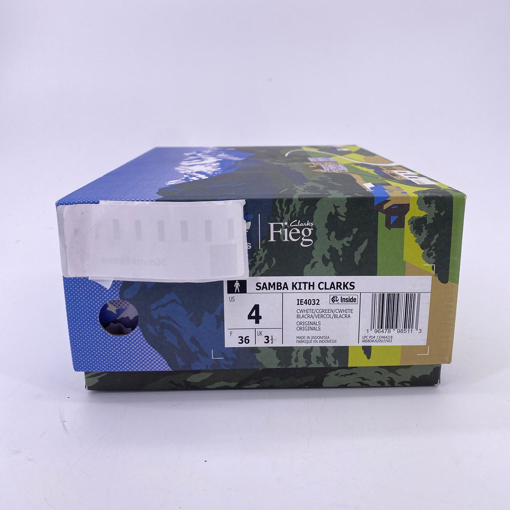 Adidas Clarks Samba "Kithmas White Multi" 2023 New Size 4