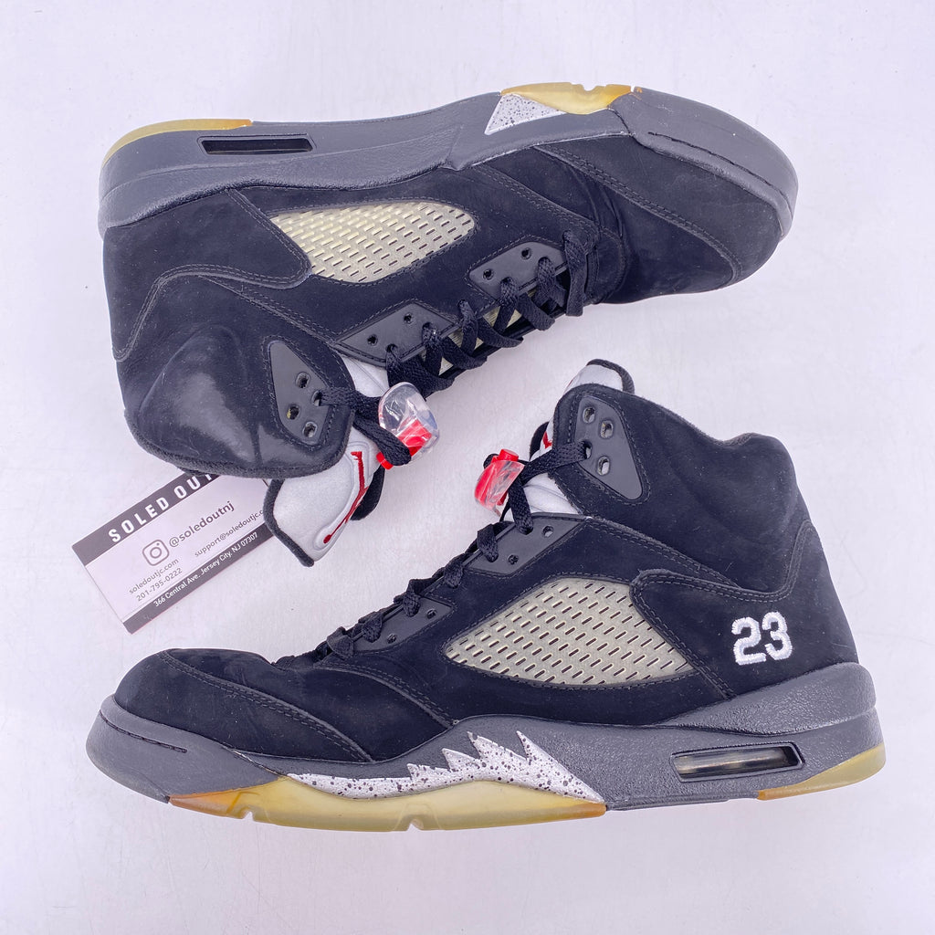 Air Jordan 5 Retro "Black Metallic" 2011 Used Size 11.5
