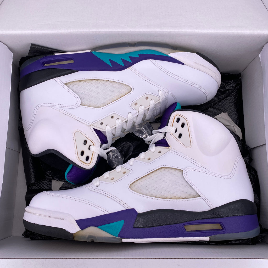Air Jordan 5 Retro "Grape" 2013 New Size 8.5