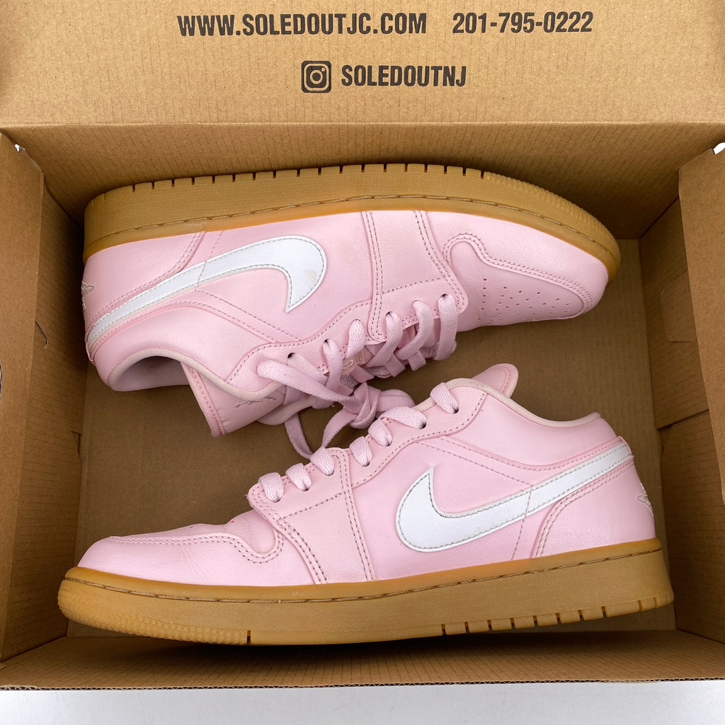 Air Jordan (W) 1 Low "Artic Pink Gum" 2021 Used Size 10W