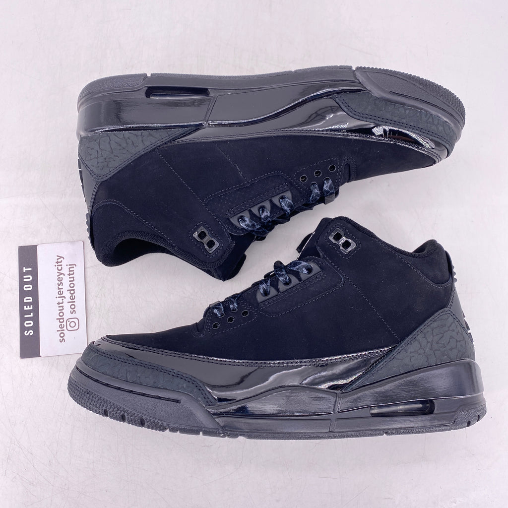 Air Jordan 3 Retro "Black Cat" 2025 Used Size 8