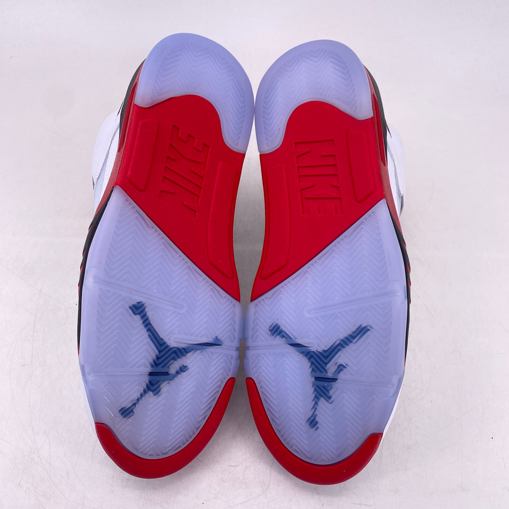 Air Jordan 5 Retro "Fire Red Black Tongue" 2025 New Size 11