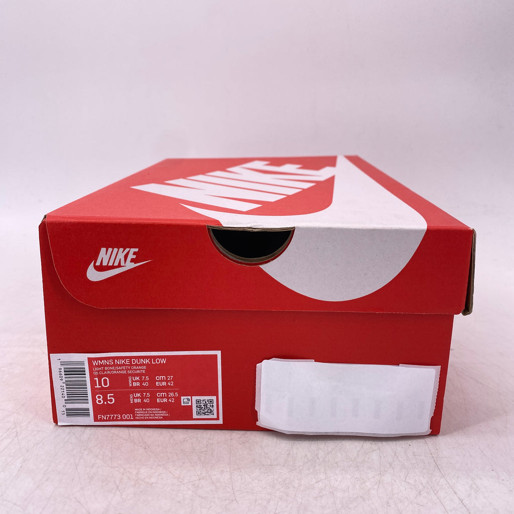 Nike (W) Dunk Low "Cracked Orange" 2023 New Size 10W