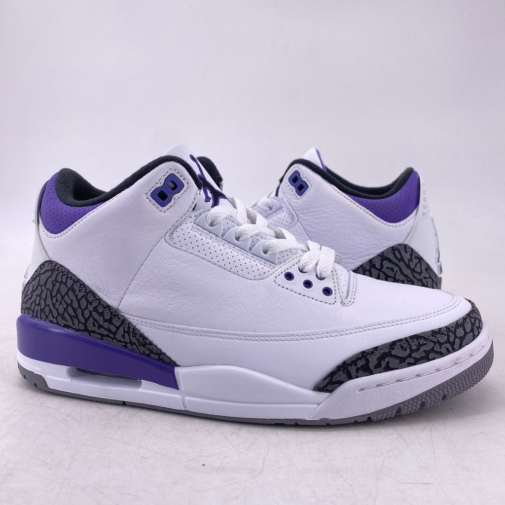 Air Jordan 3 Retro "Dark Iris" 2022 Used Size 9.5