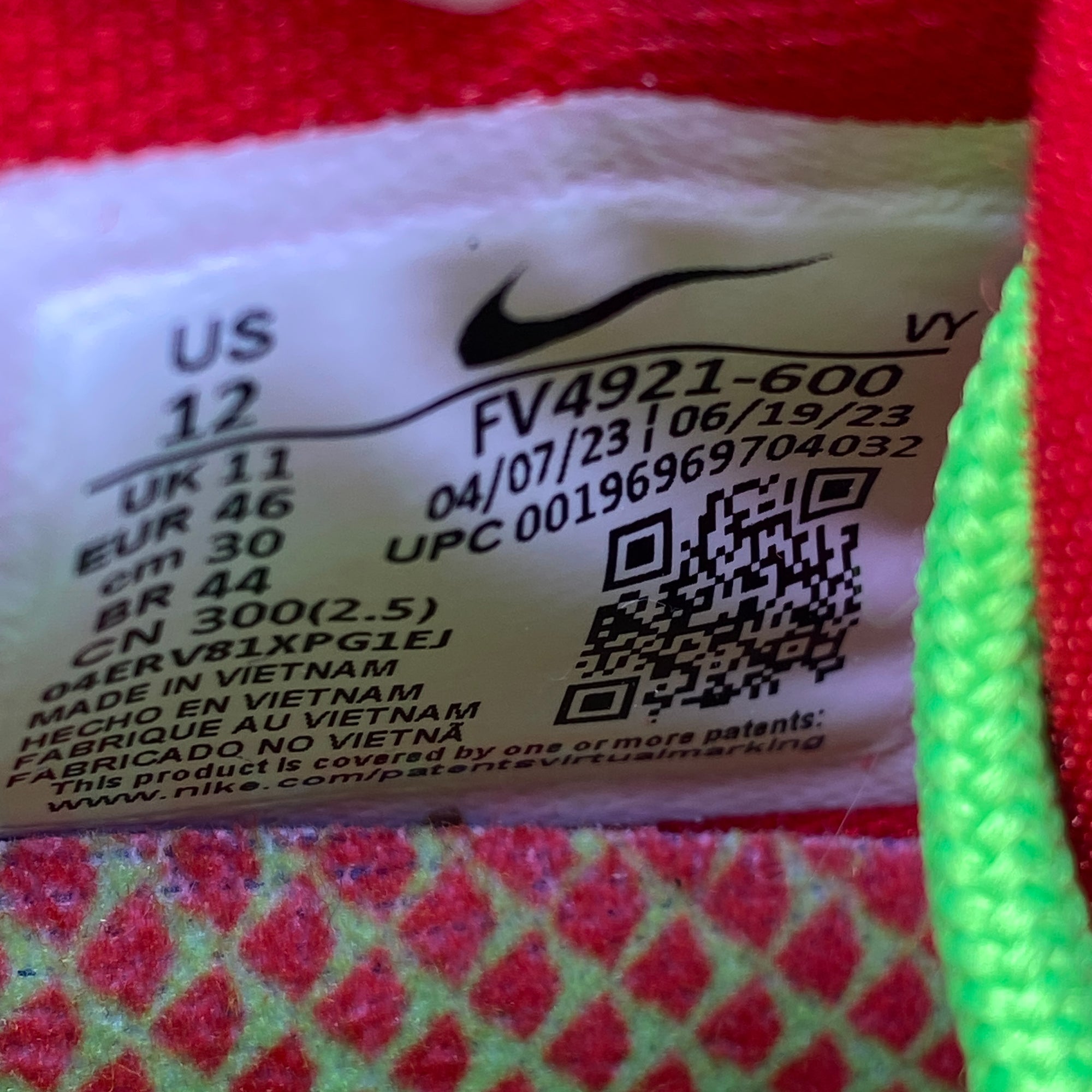 Nike Kobe 6 &quot;Reverse Grinch&quot; 2023 New Size 12