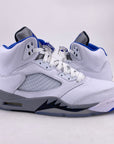 Air Jordan 5 Retro "White Stealth" 2021 New Size 9.5